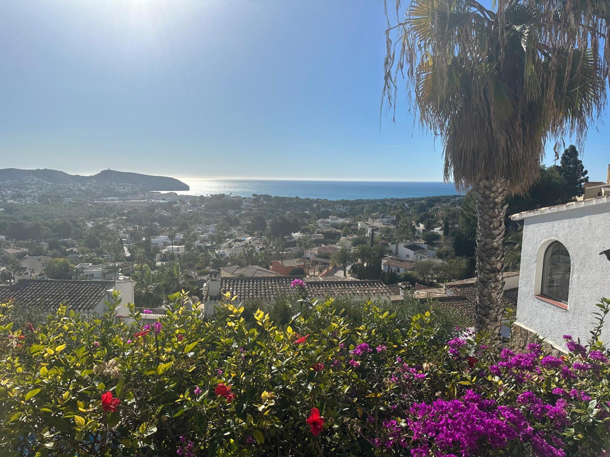 Casa Moya Moraira - Seaview Villa Teulada Bagian luar foto