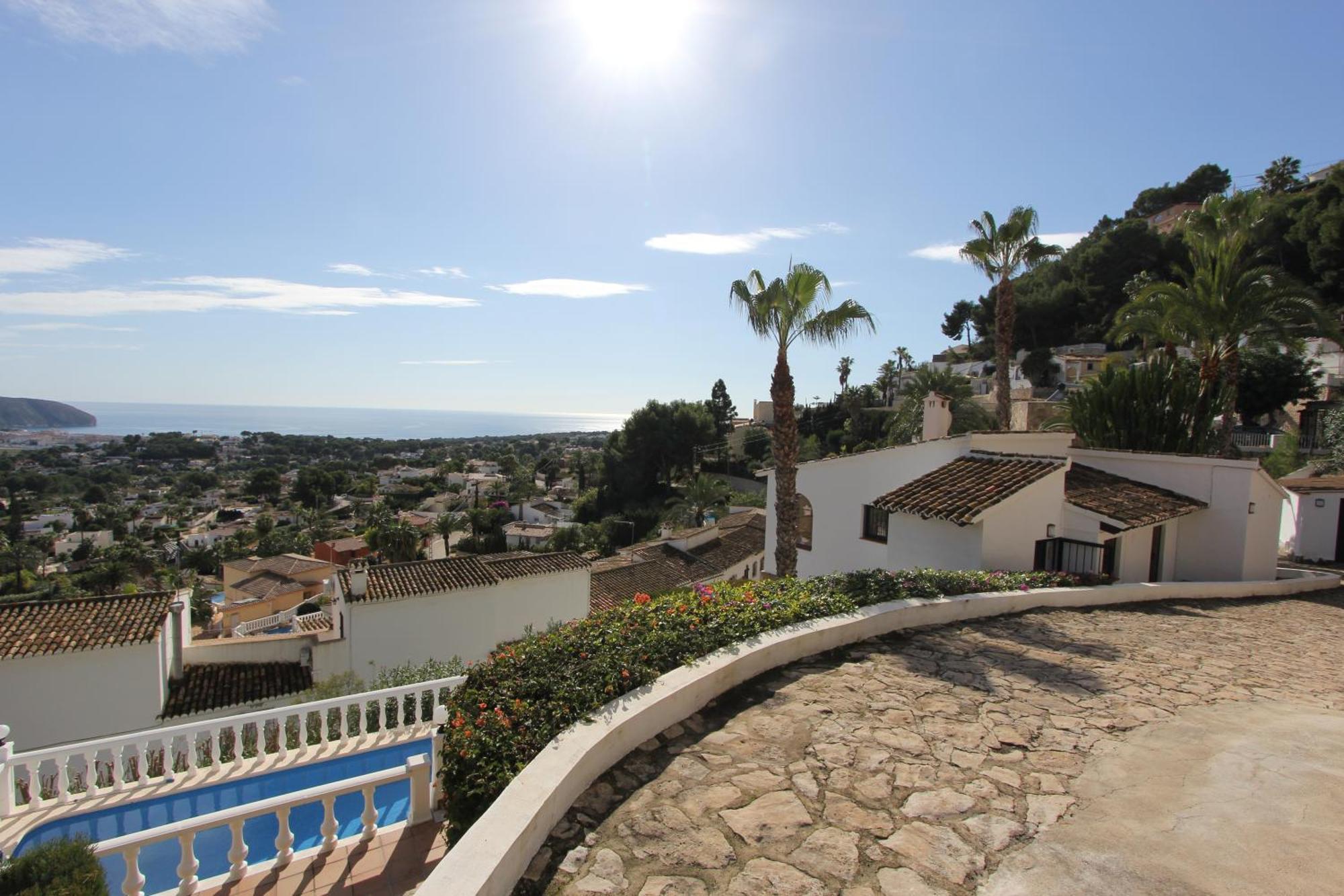Casa Moya Moraira - Seaview Villa Teulada Bagian luar foto