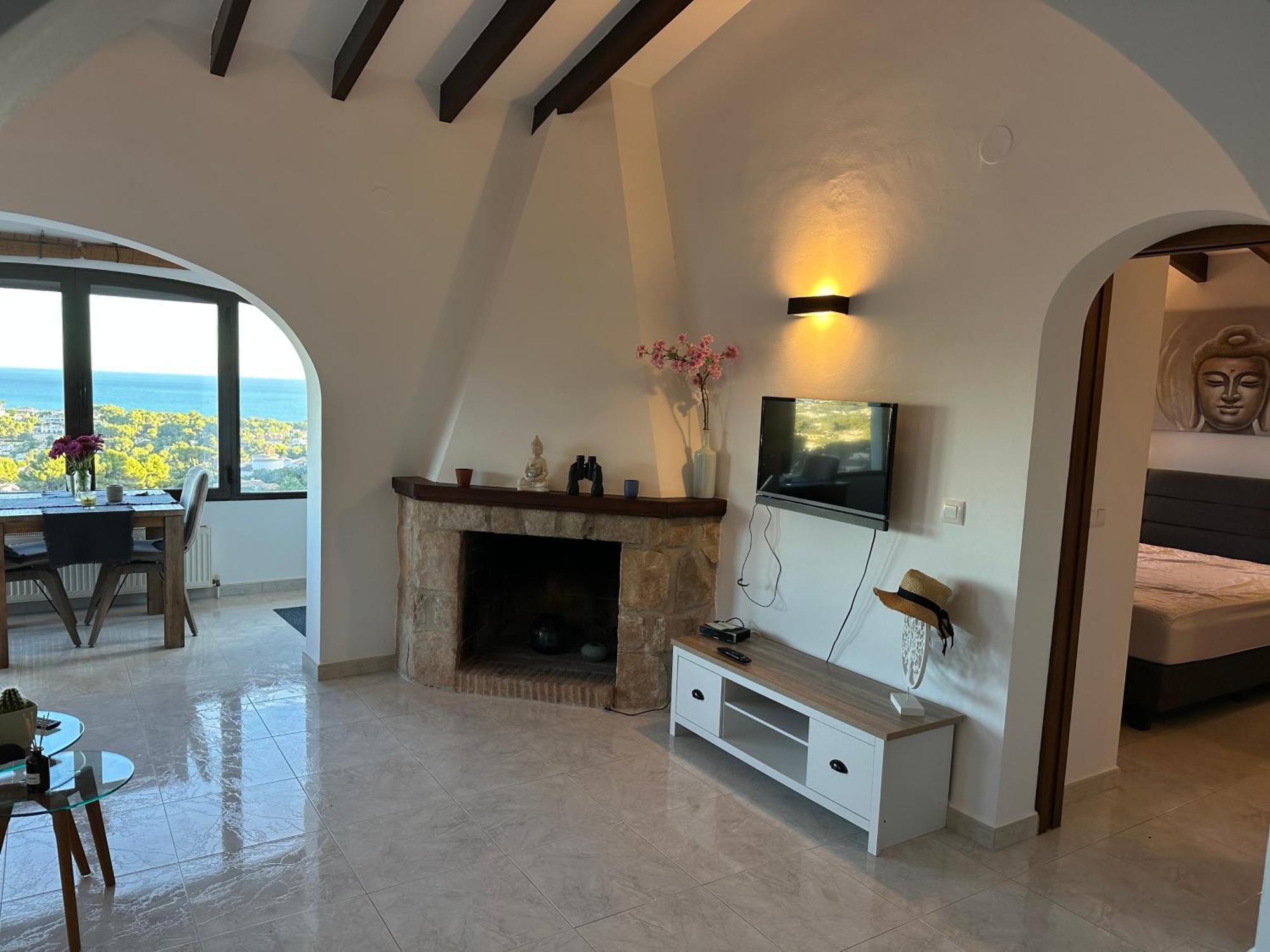 Casa Moya Moraira - Seaview Villa Teulada Bagian luar foto