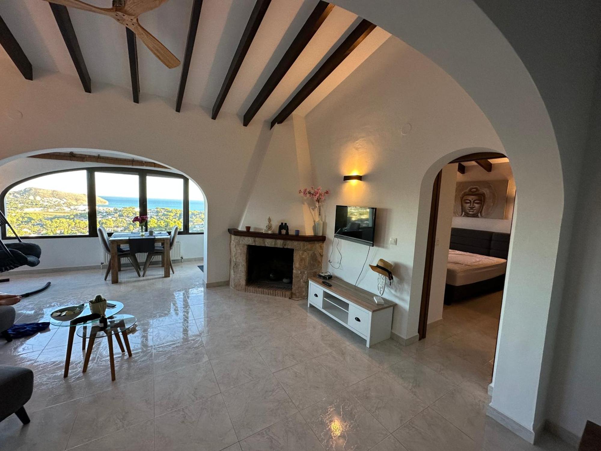 Casa Moya Moraira - Seaview Villa Teulada Bagian luar foto