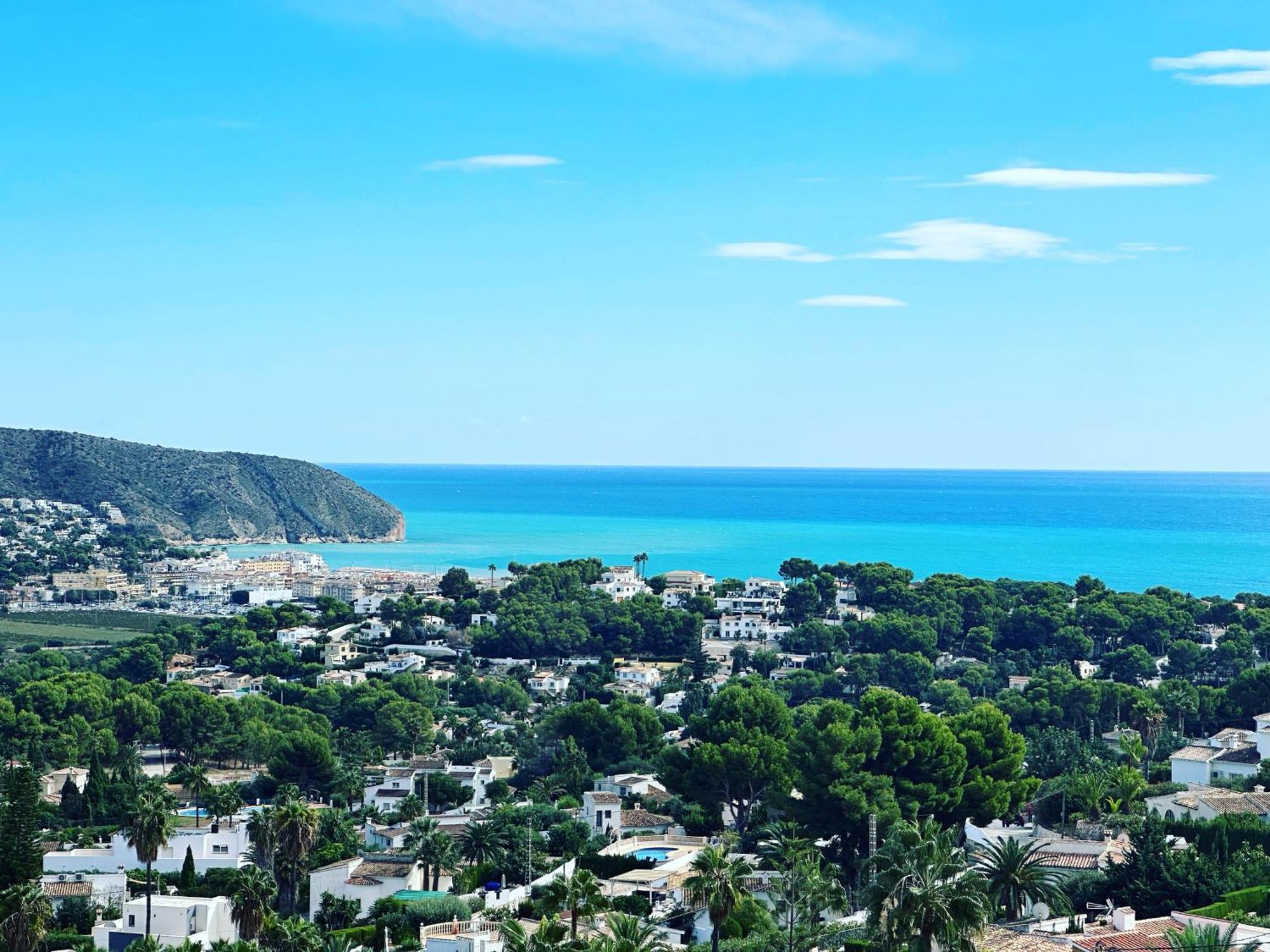 Casa Moya Moraira - Seaview Villa Teulada Bagian luar foto